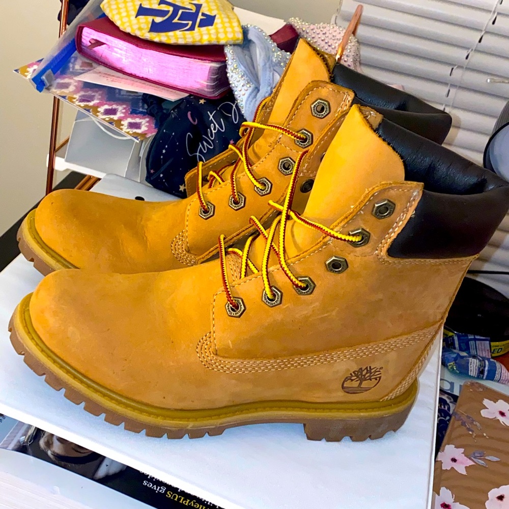 Timberland combat boots